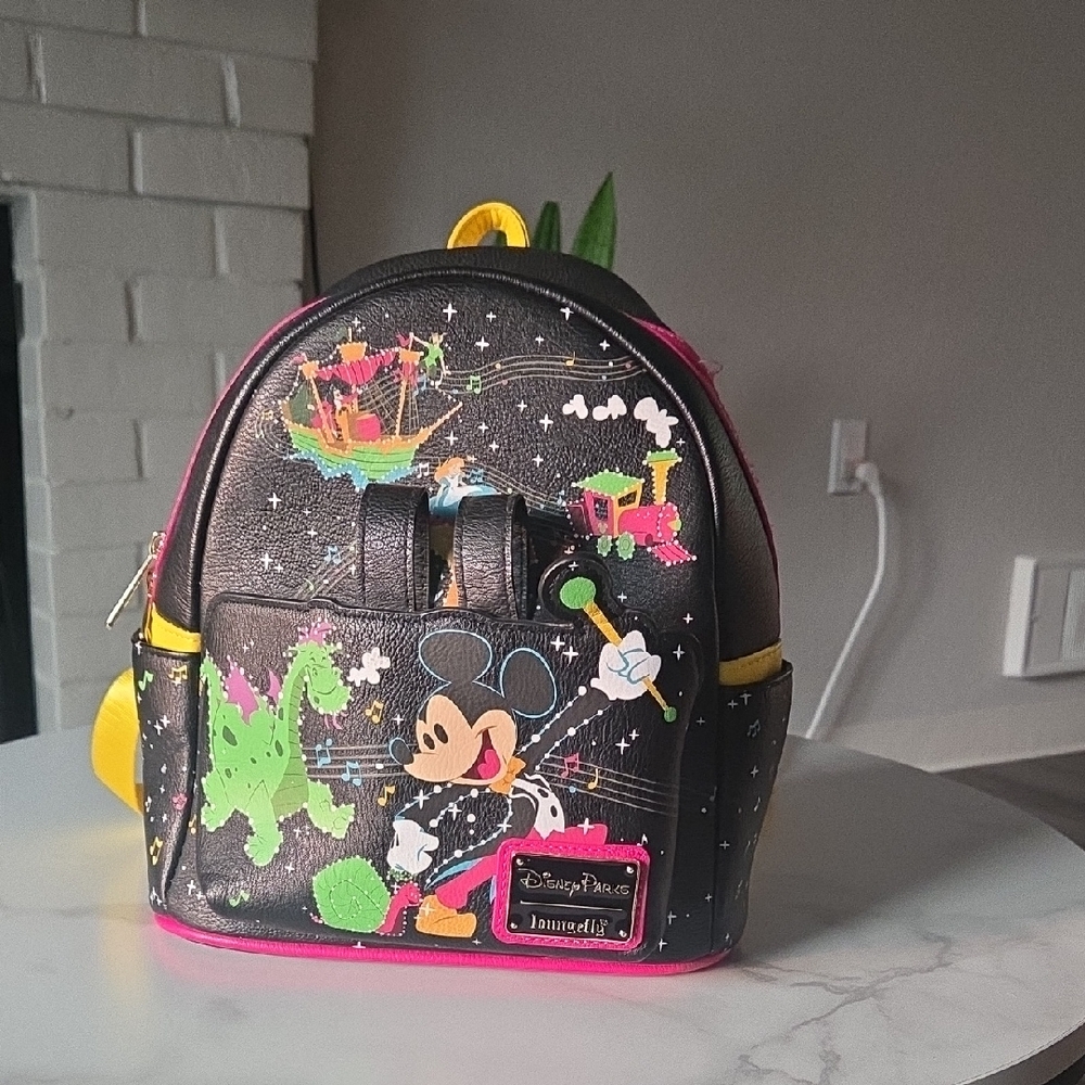 Loungefly Disney Parks Main Street Electrical Parade 50th Anniversary Mini Backp